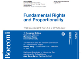 (Italiano) Fundamental Rights and Proportionality (Italiano) Fundamental Rights and Proportionality