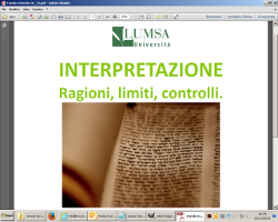 (Italiano) Interpretazione (Italiano) Interpretazione