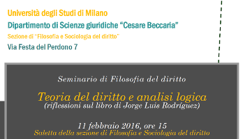 (Italiano) Teoria del diritto e analisi logica (Italiano) Teoria del diritto e analisi logica