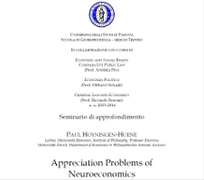 (Italiano) Appreciation Problems of Neuroeconomics (Italiano) Appreciation Problems of Neuroeconomics