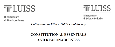 (Italiano) Constitutional Essentials and Reasonableness (Italiano) Constitutional Essentials and Reasonableness