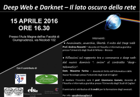 (Italiano) Deep Web e Darknet – Il lato oscuro della rete (Italiano) Deep Web e Darknet – Il lato oscuro della rete