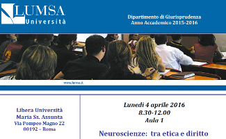 (Italiano) Neuroscienze: tra etica e diritto (Italiano) Neuroscienze: tra etica e diritto