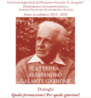 (Italiano) Quale formazione? Per quale giurista? (Italiano) Quale formazione? Per quale giurista?