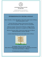 Intersezionalità e ricerca sociale Intersezionalità e ricerca sociale