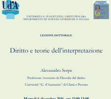Diritto e teorie dell’interpretazione Diritto e teorie dell’interpretazione