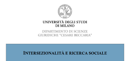 Intersezionalità e ricerca sociale Intersezionalità e ricerca sociale