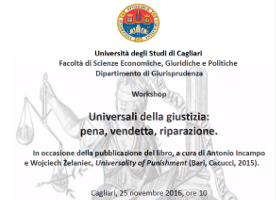 (Italiano) Universali della giustizia: pena, vendetta, riparazione (Italiano) Universali della giustizia: pena, vendetta, riparazione