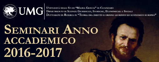 Seminari Anno Accademico 2016-2017 Seminari Anno Accademico 2016-2017
