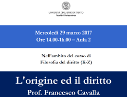 L’origine e il diritto L’origine e il diritto