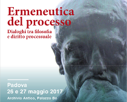 (Italiano) Ermeneutica del processo (Italiano) Ermeneutica del processo