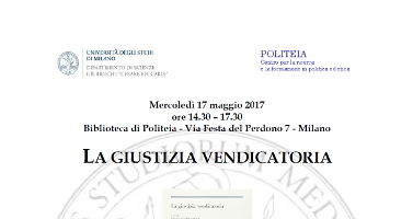 (Italiano) La giustizia vendicatoria (Italiano) La giustizia vendicatoria