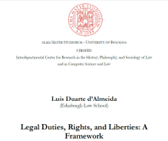 (Italiano) Legal Duties, Rights, and Liberties: A Framework (Italiano) Legal Duties, Rights, and Liberties: A Framework