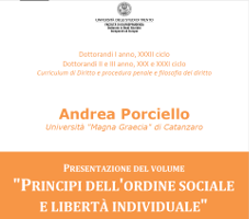 (Italiano) Principi dell’ordine sociale e libertà individuale (Italiano) Principi dell’ordine sociale e libertà individuale