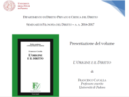 (Italiano) L’origine e il diritto (Italiano) L’origine e il diritto