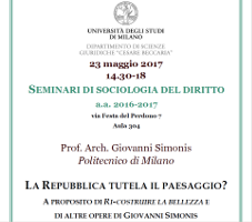 (Italiano) La Repubblica tutela il paesaggio? (Italiano) La Repubblica tutela il paesaggio?