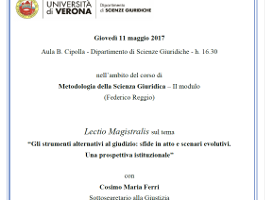 (Italiano) “Gli strumenti alternativi al giudizio: sfide in atto e scenari evolutivi. Una prospettiva istituzionale” (Italiano) “Gli strumenti alternativi al giudizio: sfide in atto e scenari evolutivi. Una prospettiva istituzionale”