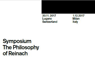 Symposium The Philosophy of Reinach Symposium The Philosophy of Reinach