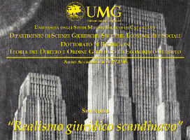 Realismo giuridico scandinavo Realismo giuridico scandinavo