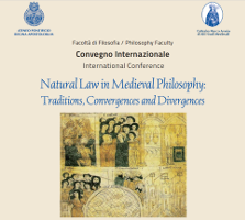 (Italiano) Natural Law in Medieval Philosophy: Traditions, Convergences and Divergences (Italiano) Natural Law in Medieval Philosophy: Traditions, Convergences and Divergences