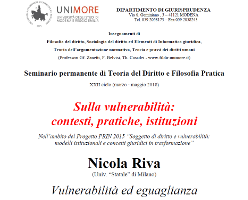 (Italiano) Vulnerabilità ed eguaglianza (Italiano) Vulnerabilità ed eguaglianza