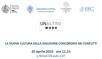 (Italiano) La nuova cultura della soluzione concordata dei conflitti (Italiano) La nuova cultura della soluzione concordata dei conflitti