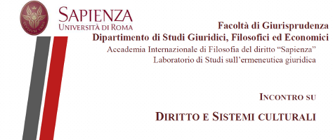 Diritto e Sistemi Culturali Diritto e Sistemi Culturali