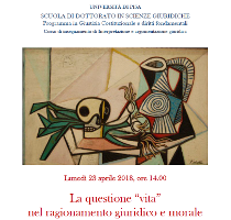 (Italiano) La questione “vita” nel ragionamento giuridico e morale (Italiano) La questione “vita” nel ragionamento giuridico e morale