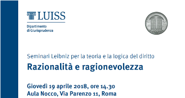 (Italiano) Razionalità e ragionevolezza (Italiano) Razionalità e ragionevolezza