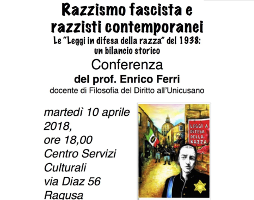 Razzismo fascista e razzismi contemporanei Razzismo fascista e razzismi contemporanei