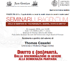 (Italiano) Diritto e (Dis)parità (Italiano) Diritto e (Dis)parità