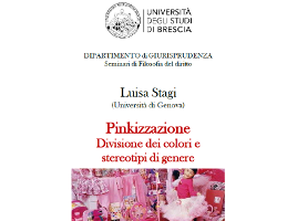 (Italiano) Pinkizzazione. Divisione dei colori e stereotipi di genere (Italiano) Pinkizzazione. Divisione dei colori e stereotipi di genere