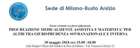 Procreazione medicalmente assistita e maternità per altri tra giurisprudenza sovranazionale e interna Procreazione medicalmente assistita e maternità per altri tra giurisprudenza sovranazionale e interna