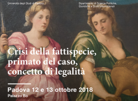 (Italiano) Crisi della fattispecie, primato del caso, concetto di legalità (Italiano) Crisi della fattispecie, primato del caso, concetto di legalità