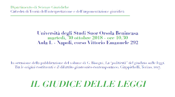 (Italiano) Il giudice delle leggi (Italiano) Il giudice delle leggi
