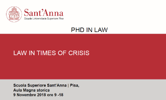 (Italiano) Law in Times of Crisis (Italiano) Law in Times of Crisis