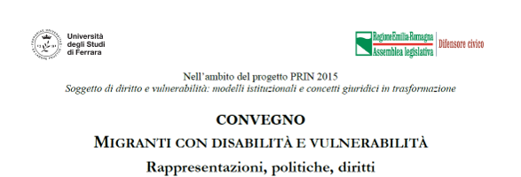 (Italiano) Migranti con disabilità e vulnerabilità (Italiano) Migranti con disabilità e vulnerabilità