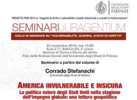 (Italiano) America invulnerabile e insicura (Italiano) America invulnerabile e insicura