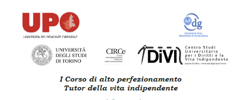 (Italiano) I Corso di alto perfezionamento. Tutor della vita indipendente (Italiano) I Corso di alto perfezionamento. Tutor della vita indipendente