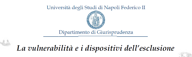 (Italiano) La vulnerabilità e i dispositivi dell’esclusione (Italiano) La vulnerabilità e i dispositivi dell’esclusione