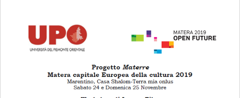 (Italiano) Progetto Materre. Matera capitale Europea della cultura 2019 (Italiano) Progetto Materre. Matera capitale Europea della cultura 2019