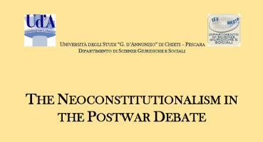 (Italiano) The Neoconstitutionalism in the Postwar Debate (Italiano) The Neoconstitutionalism in the Postwar Debate