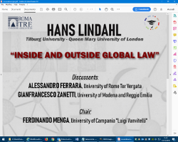 Inside and Outside Global Law Inside and Outside Global Law