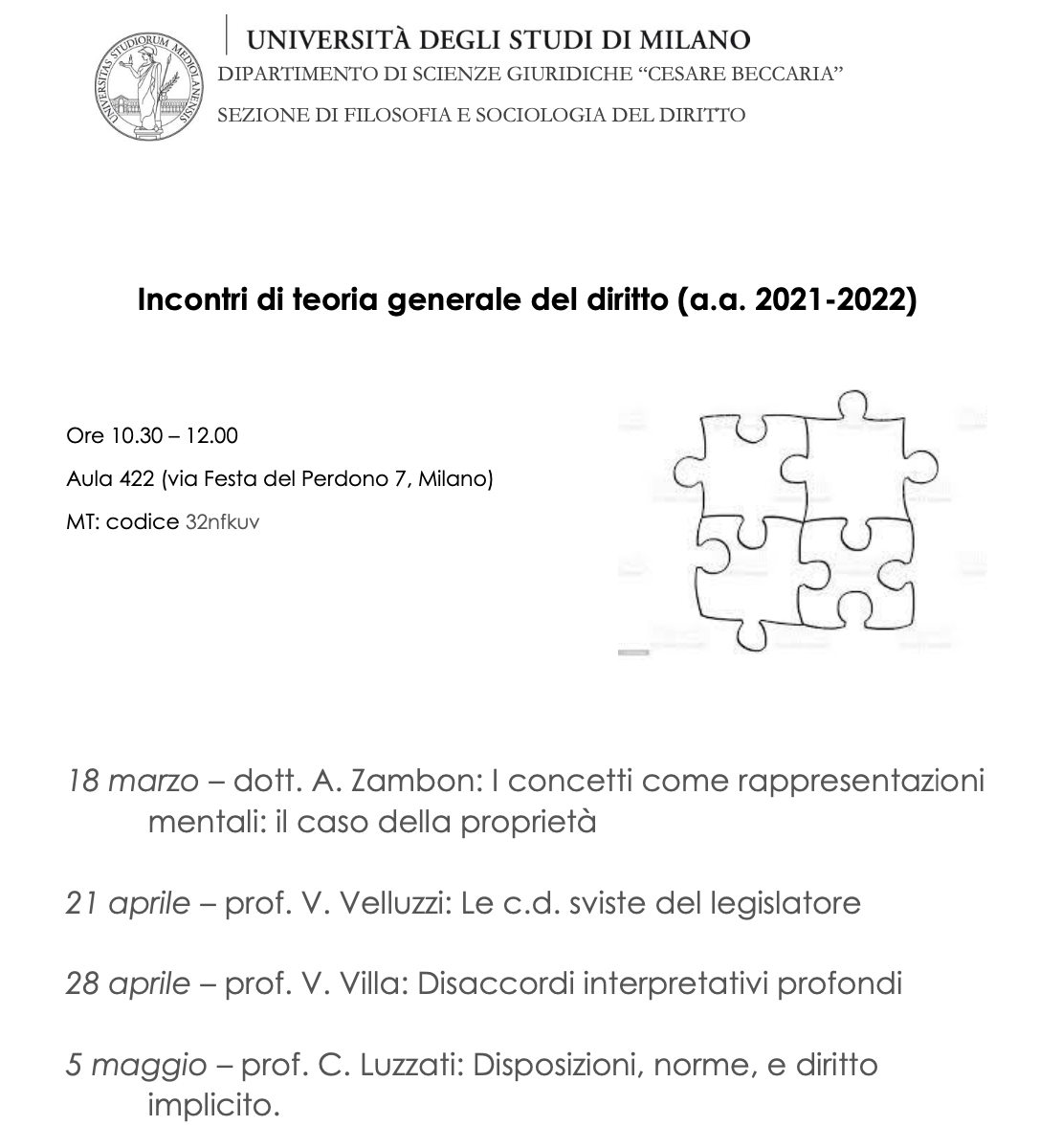 (Italiano) Disposizioni, norme, e diritto implicito. (Italiano) Disposizioni, norme, e diritto implicito.
