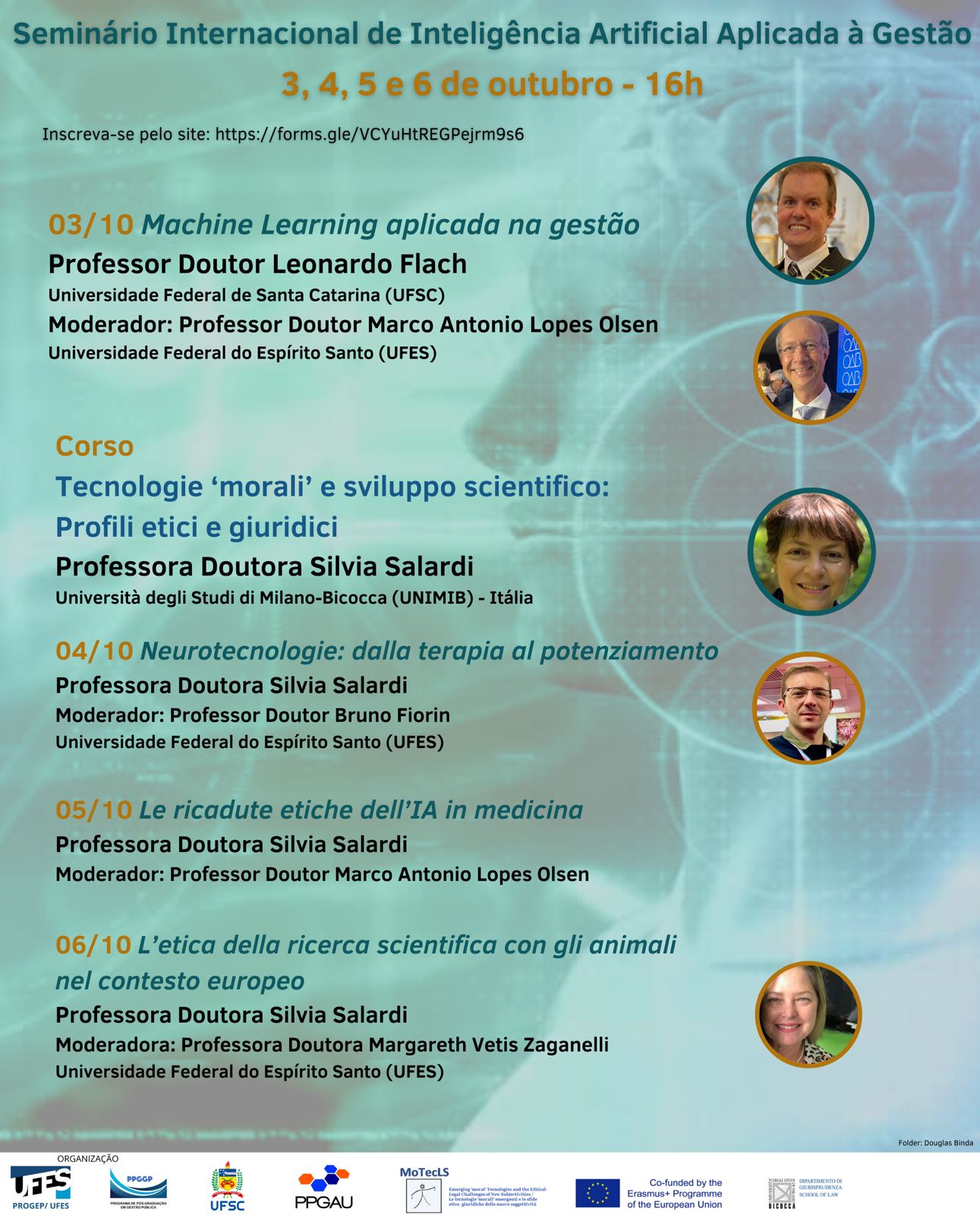 Dal 3 al 6 ottobre 2022 – Seminário Internacional de Inteligência Artificial Aplicada à Gestäo