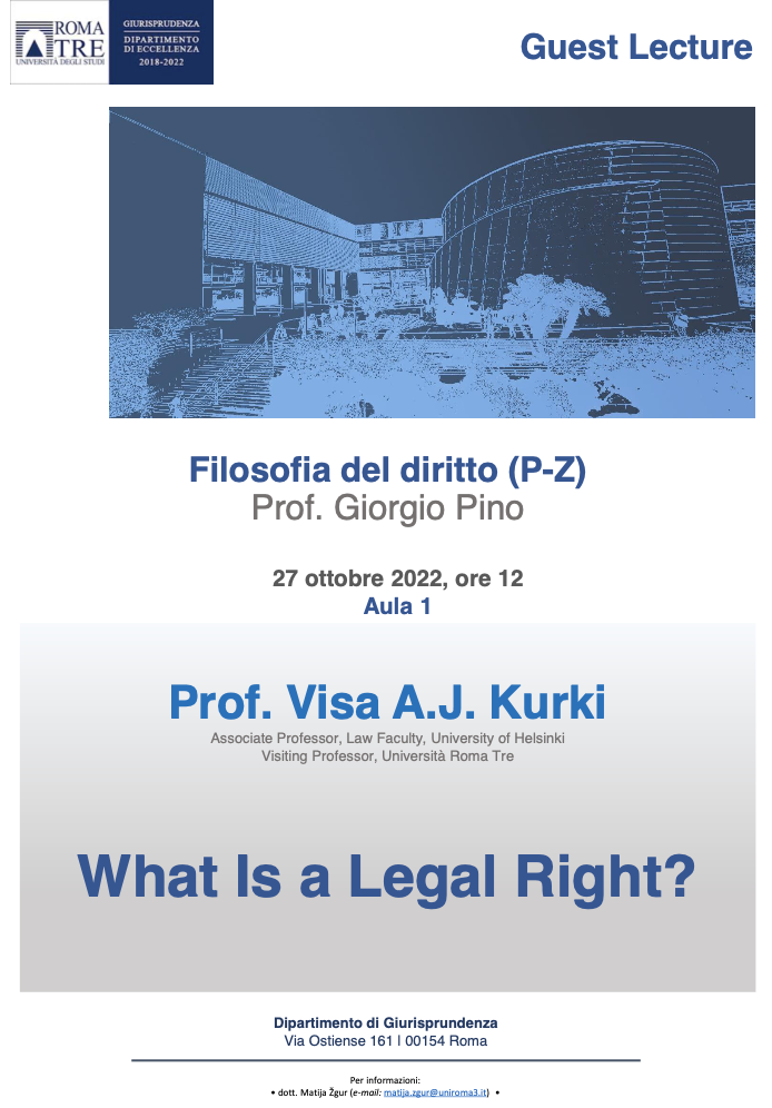 (Italiano) 27 ottobre 2022 – What Is a Legal Right? (Italiano) 27 ottobre 2022 – What Is a Legal Right?