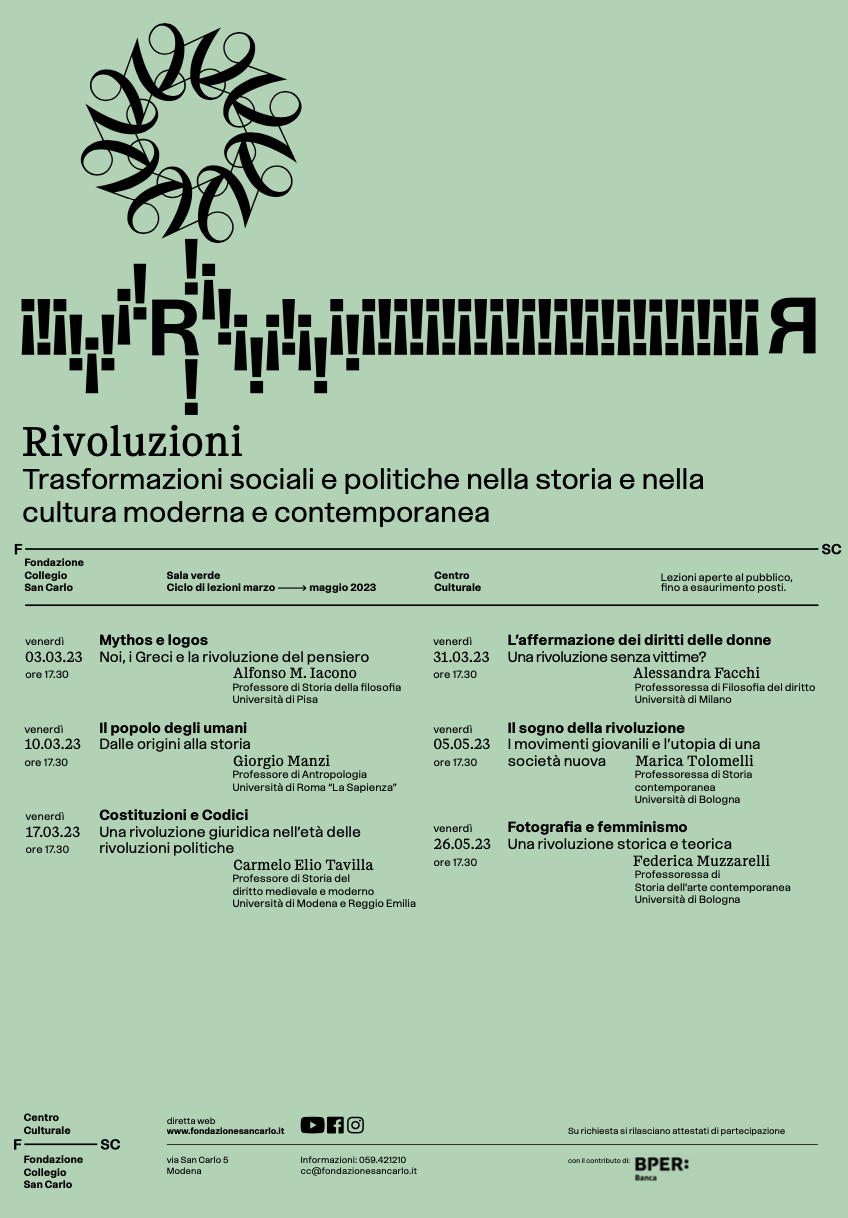 (Italiano) 3 marzo 2022 – Mythos e logos Noi, i Greci e la rivoluzione del pensiero