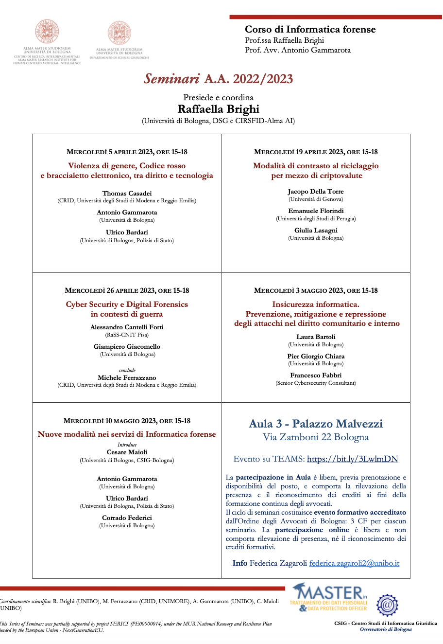 (Italiano) 5 aprile 2023 – Violenza di genere, Codice rosso e braccialetto elettronico, tra diritto e tecnologia