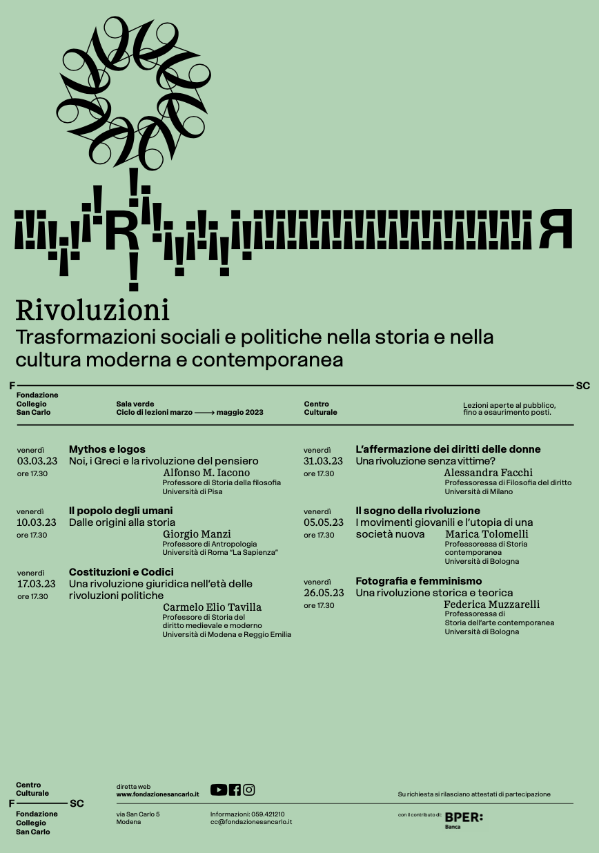 (Italiano) 17 marzo 2023 – Costituzioni e Codici. Una rivoluzione giuridica nell’età delle rivoluzioni politiche